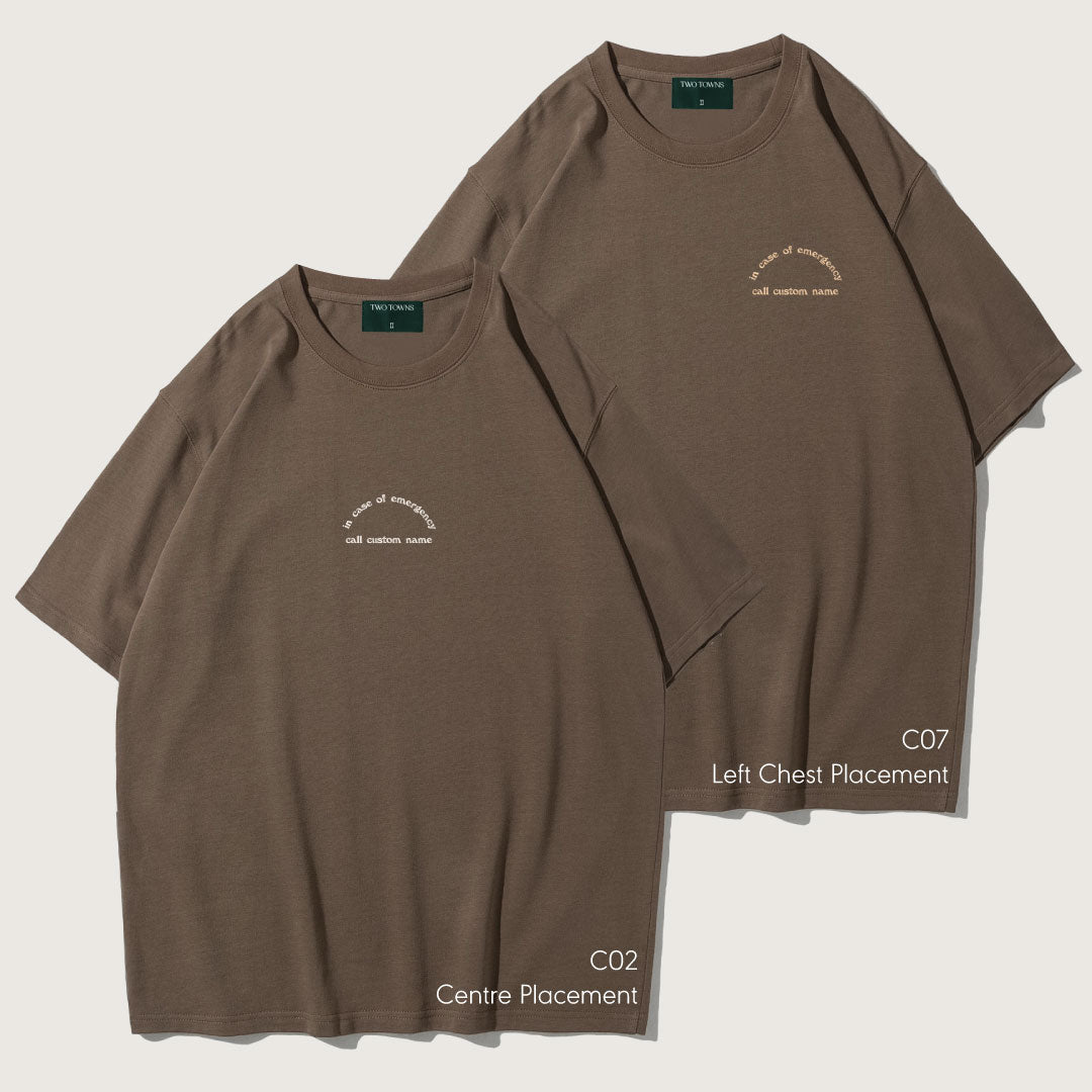 In Case Of Emergency Call Custom Name Tee